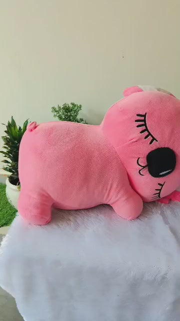 Pink Koala Soft Toy Blanket