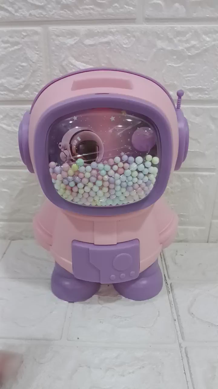 Space Money Bank for Coins Collection