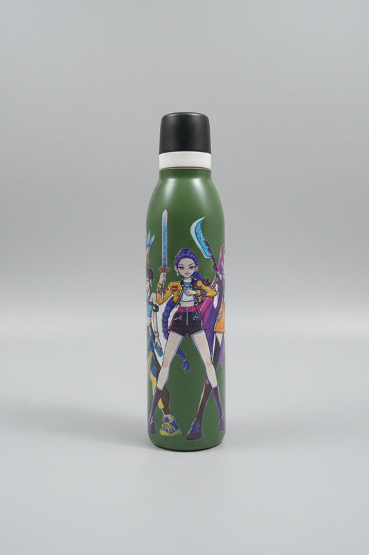 K-Pop Theme Water Bottle 500 ml | Aesthetic Insulated Drinkware
