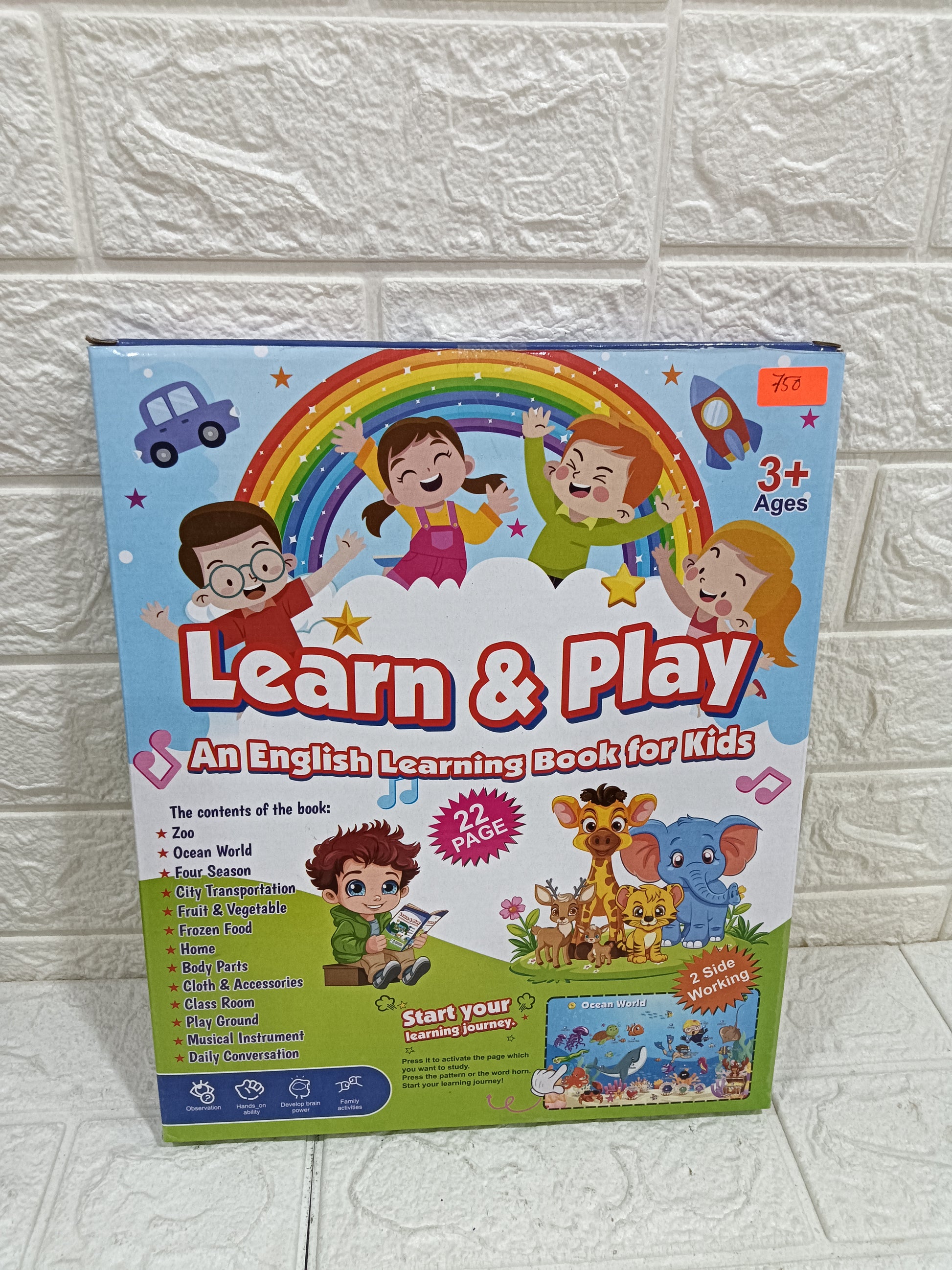 Learn And Play Book for Kids