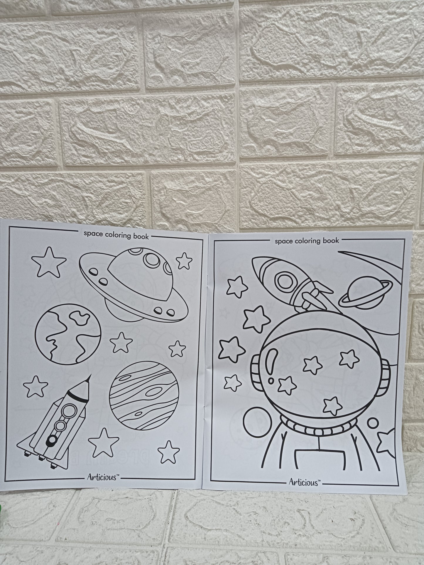 Space Colouring Book Fun for Kids