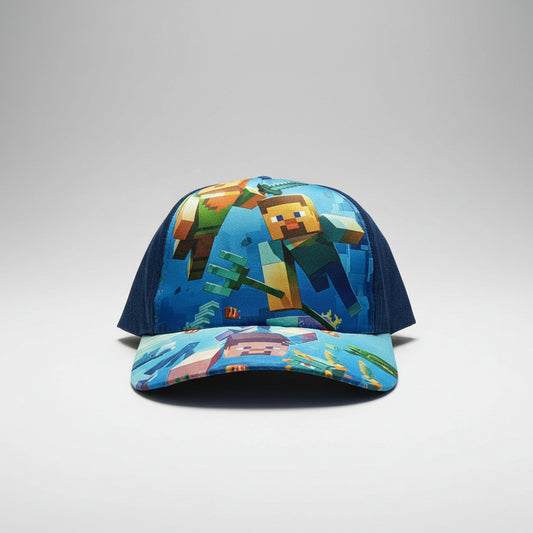 Minecraft Adjustable Cap | Pixel Character Sun Hat