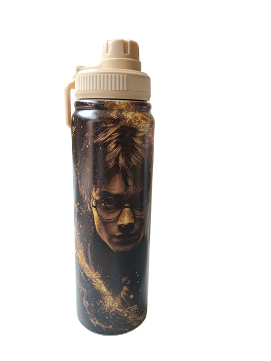Cute Fantasy Character Insulated Stainless Steel Water Bottle | School & Travel Flask - 800 ml