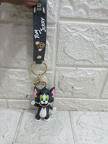 Beautiful Tom and Jerry Key Ring