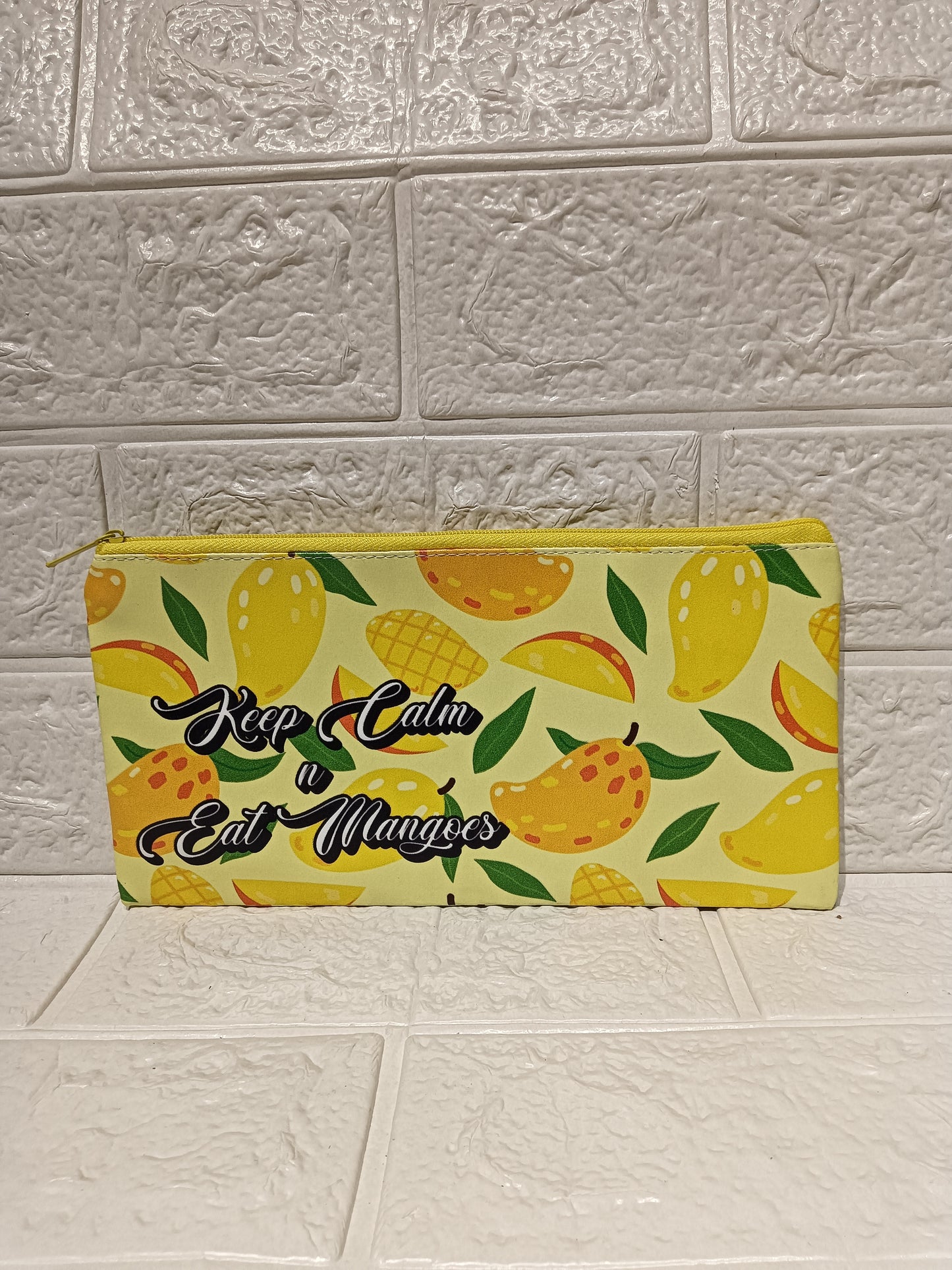 Pencil Pouch With Real Fruit Fragrance