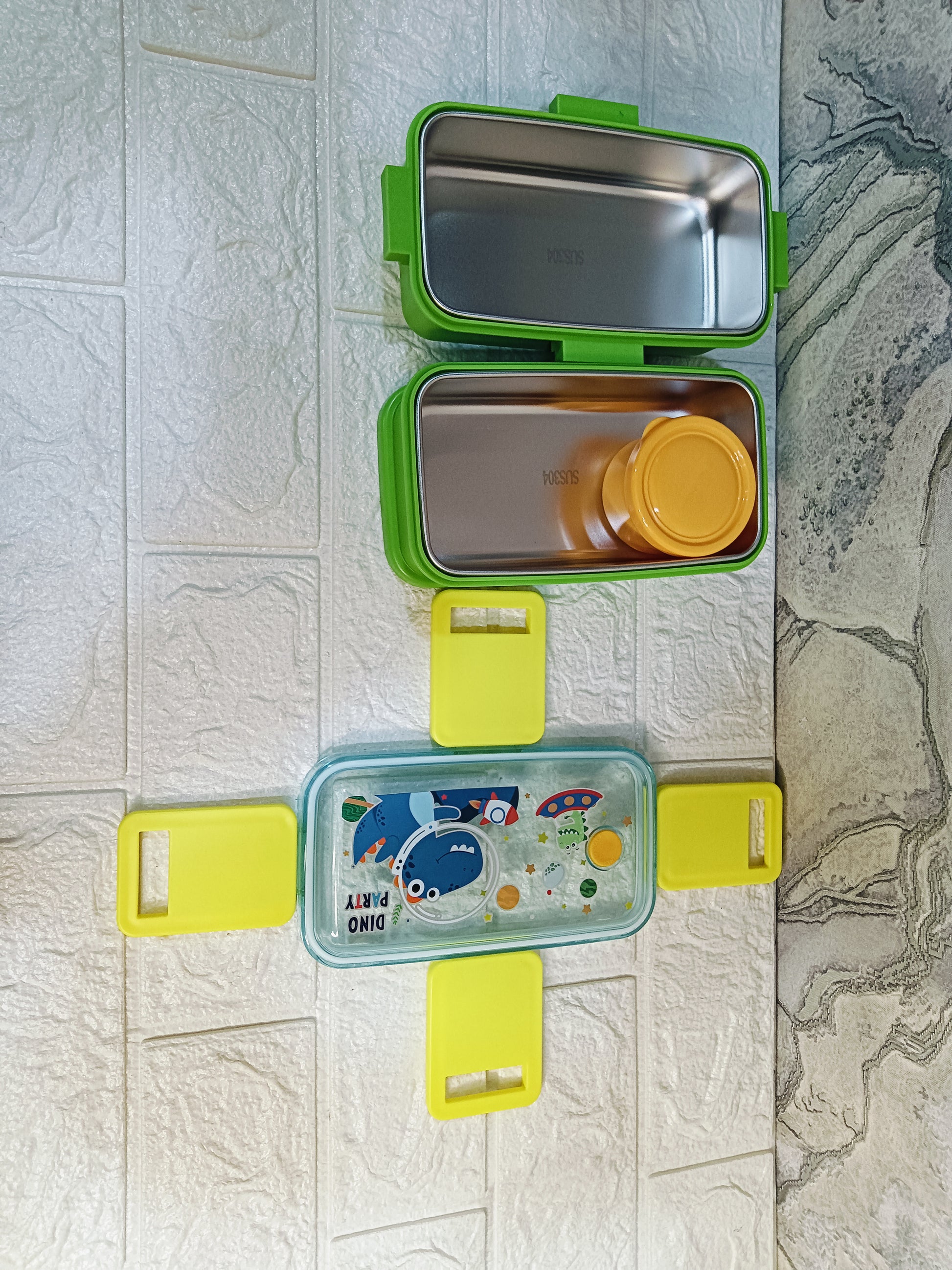 Two Story Stainless Steel Lunch Box