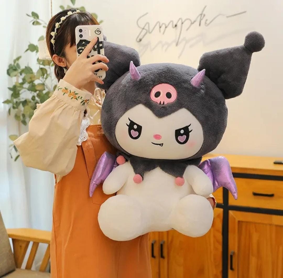 Kuromi Soft Toy Blanket