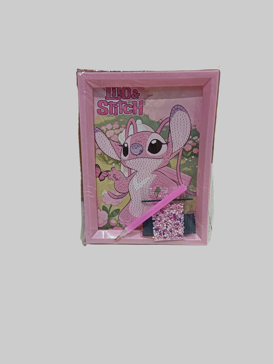 Stitch Diamond Kit | Stitch 3D Diamond Painting Kit | DIY Diamond Art Craft for Kids