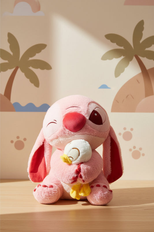 Cute Pink Stitch Plush Toy