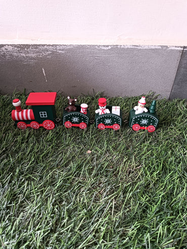 Christmas Wooden Train for Kids