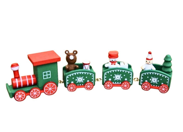 Wooden Christmas Train