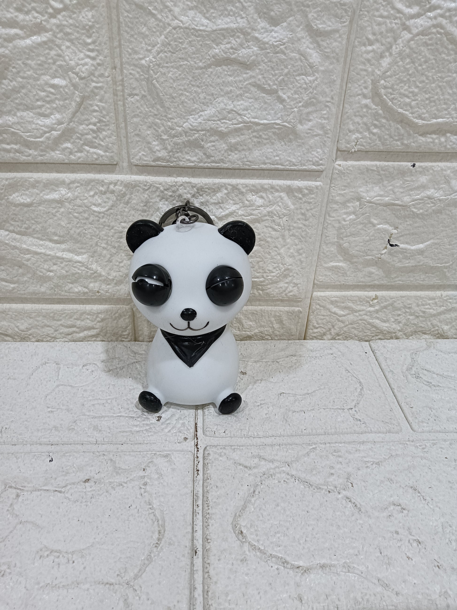 Fun & Cute Panda Squeezy Keyring