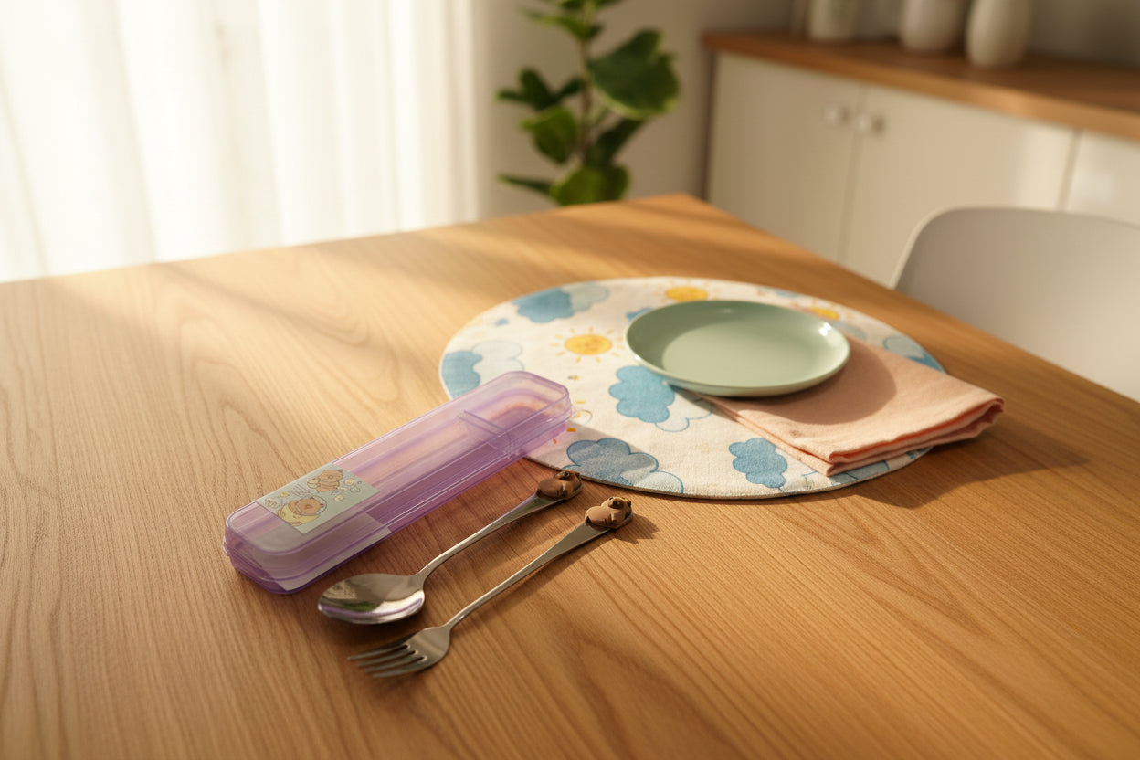 Capybara Cutlery Set