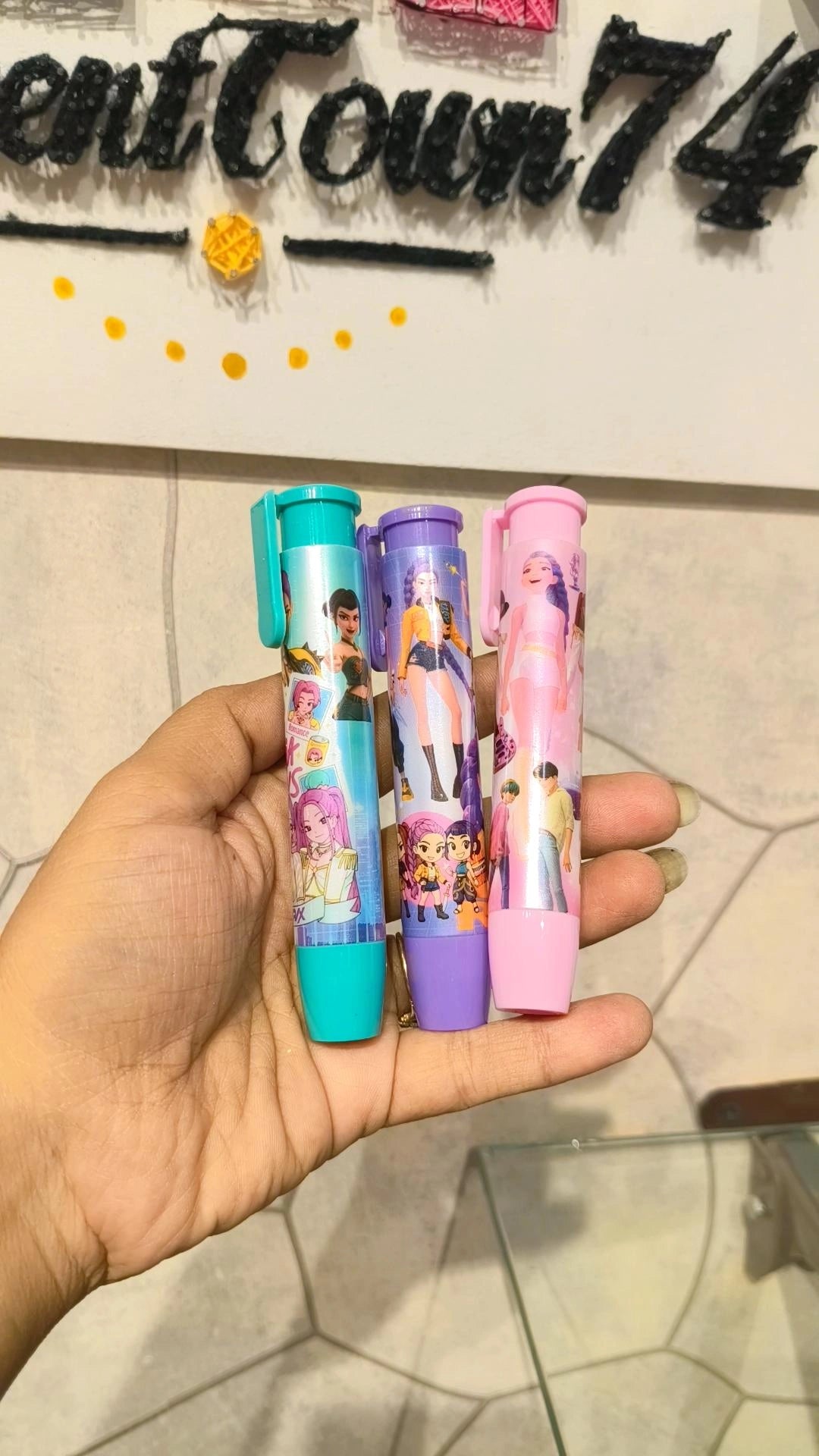 K-pop Push Eraser