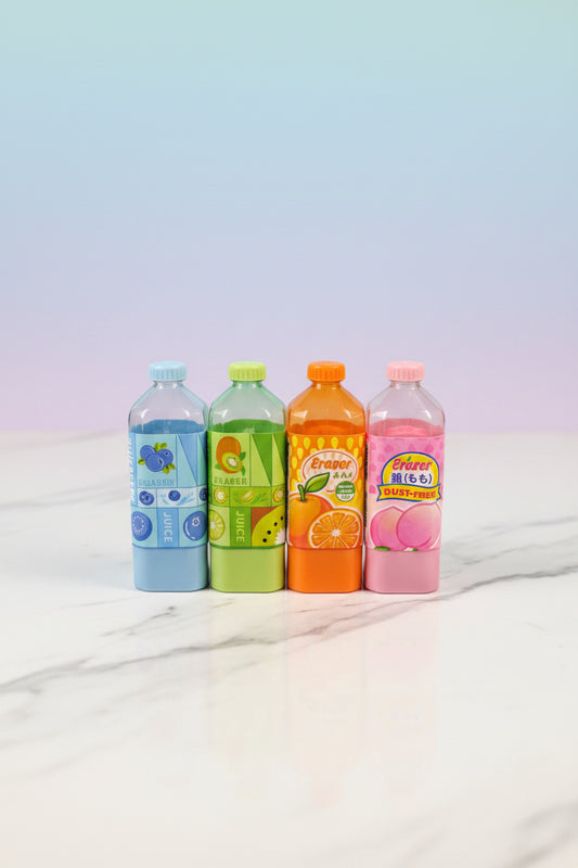 Fruit Juice Bottle Eraser