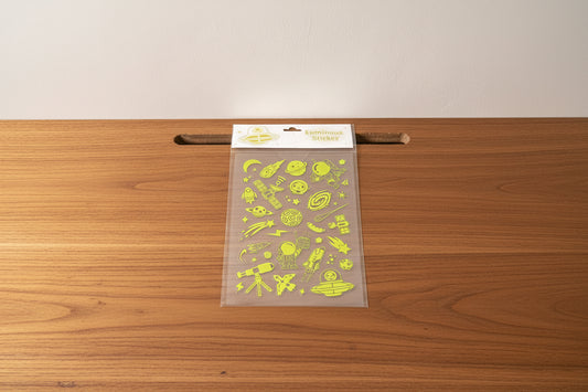 Glowing stickers