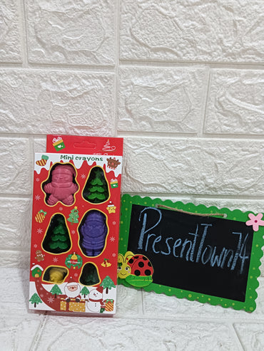 Christmas Crayon Pack for Kids