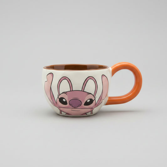 Stitch Character Ceramic Mug | Cute Disney Drinkware for Hot & Cold Beverages