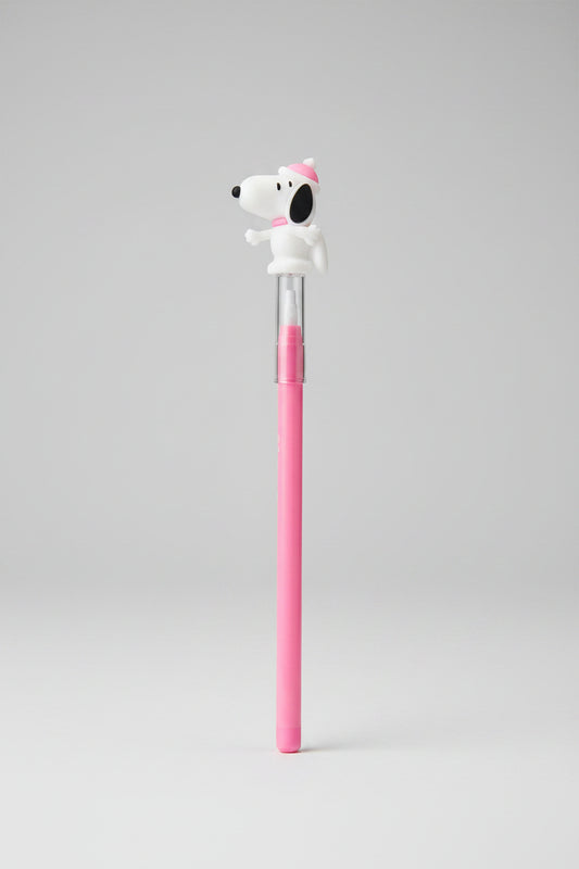 Cute Snoopy Character Topper Writing Pencils | Pastel Lead Pencils with Cute Dog Figurines