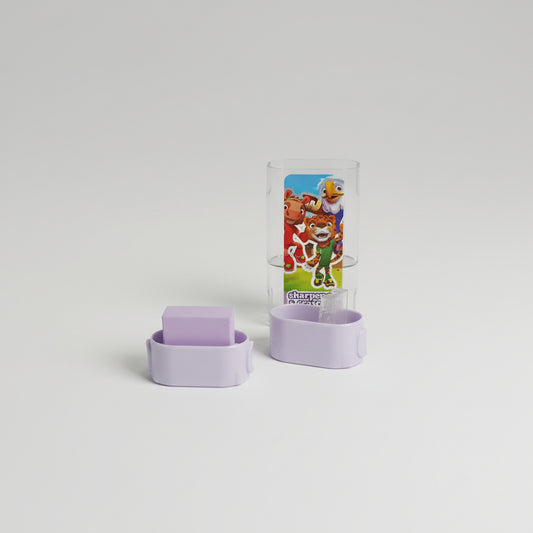 Zoo Animal 2-in-1 Eraser & Pencil Sharpener Combo | Cute School Supplies