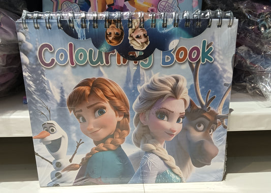 Colour Book With Sticker