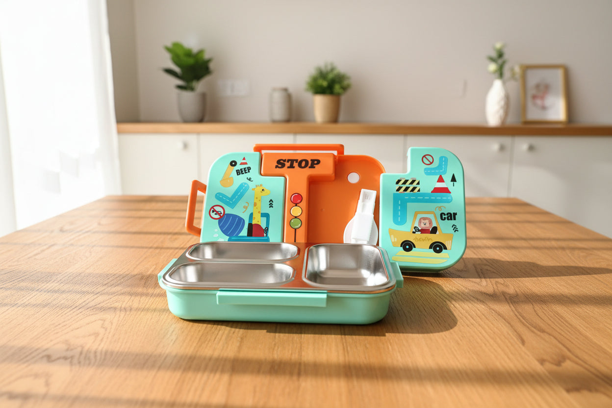 Spillfree Lunch boxes for Kids