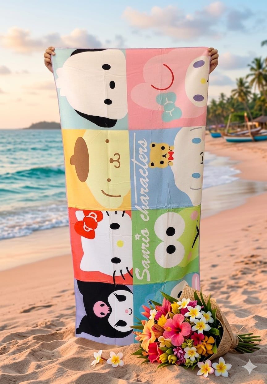 Kuromi and Friends Towel
