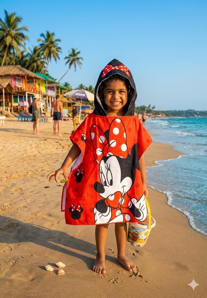 Mickey Mouse hoodie Bathrobe