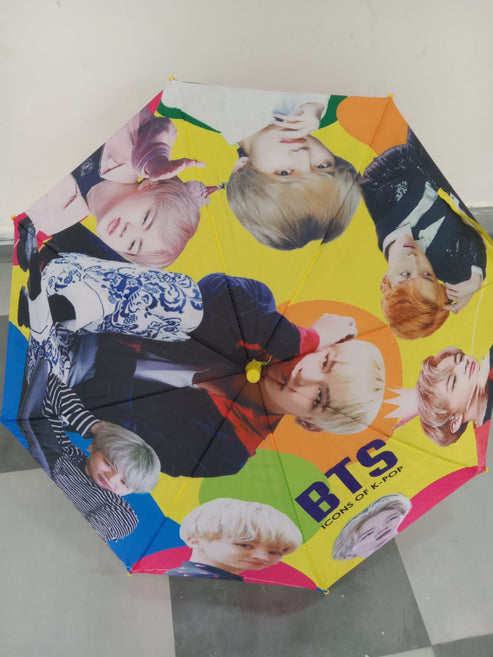 BTS Yellow Umbrella for Kids