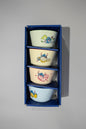 Stitch Character Ceramic Bowl Set of 4 | Cute Serving & Cereal Bowls
