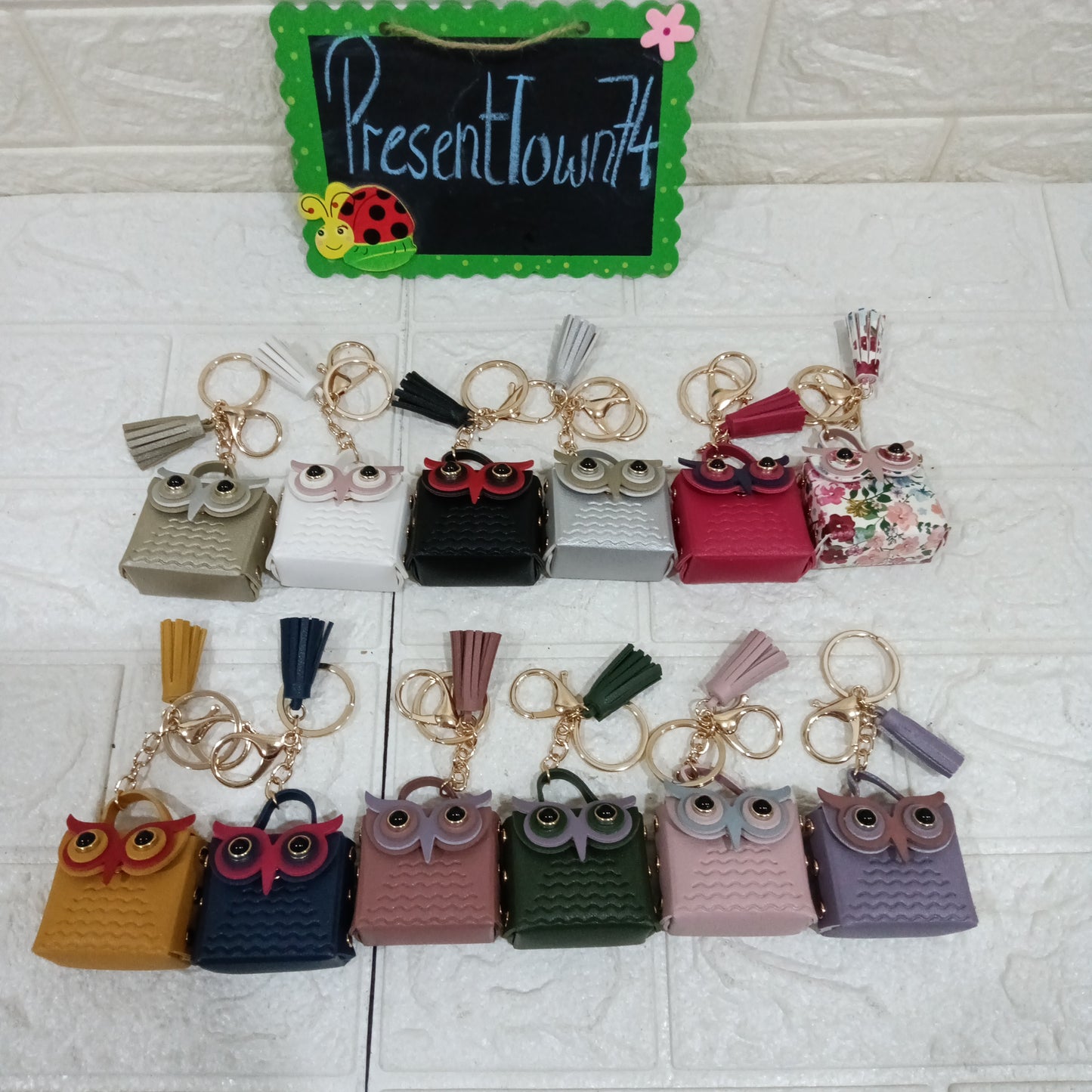 Mini purse Keyrings