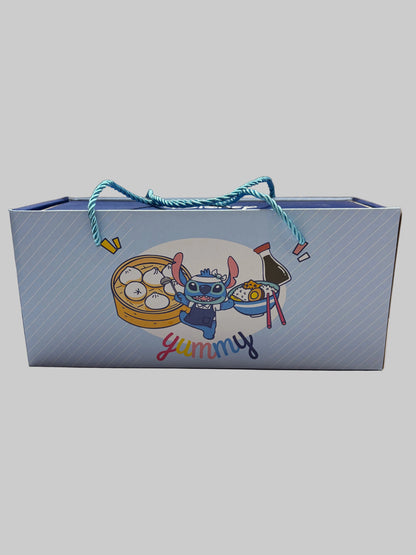 Stitch Character Ceramic Bowl Set of 4 | Cute Serving & Cereal Bowls