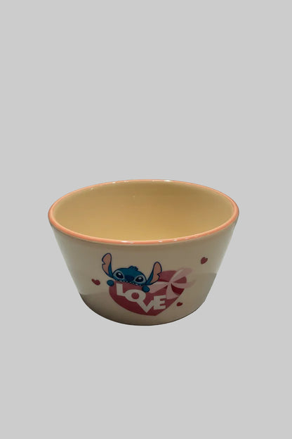 Stitch Character Ceramic Bowl Set of 4 | Cute Serving & Cereal Bowls