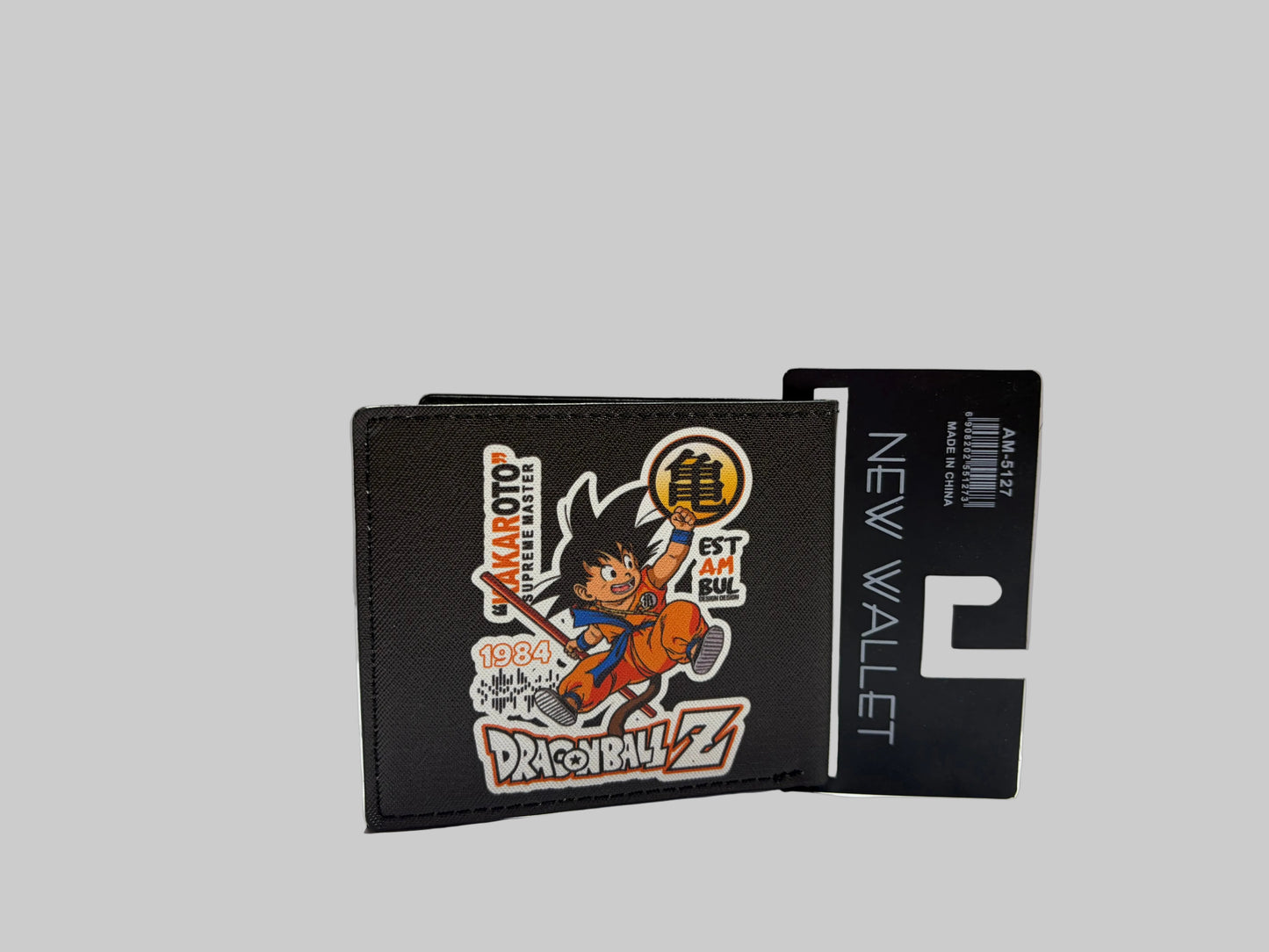 Anime & Sports Character Bifold Wallet | Compact & Stylish Pocket Wallet for Kids & Fans