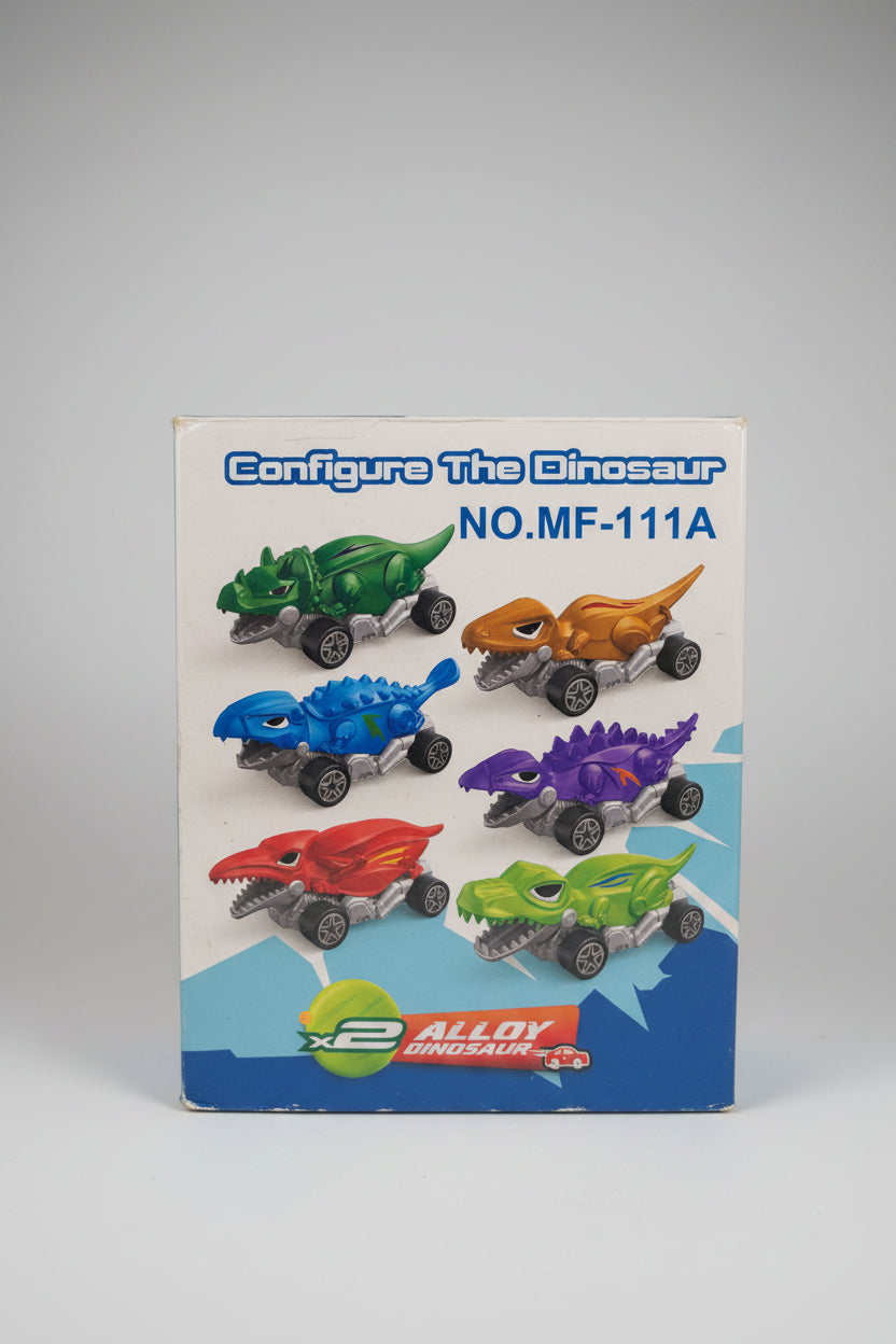 Dinosaur Transport Truck & Race Track Play Set | Interactive Toy Car Transporter