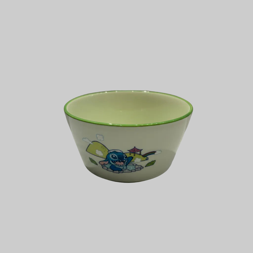 Stitch Character Ceramic Bowl Set of 4 | Cute Serving & Cereal Bowls