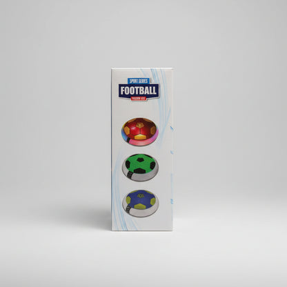 Rechargeable Air Cushion Floating Football | LED Light-Up Indoor Hover Soccer Ball