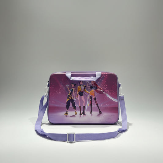 K-Pop Theme Laptop Bag | Padded Protective Sleeve & Messenger Bag for Tech