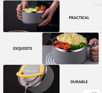 Steel Lunch Bowl - 1000 ml