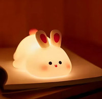 Sleeping Rabbit Silicone Lamp