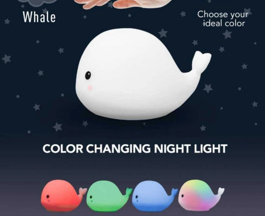 Dolphin Silicone Lamp