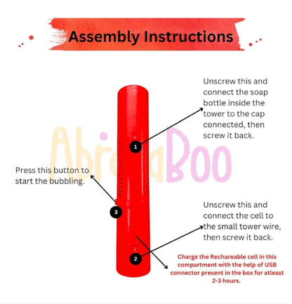 Party Bubble- Rechargeable