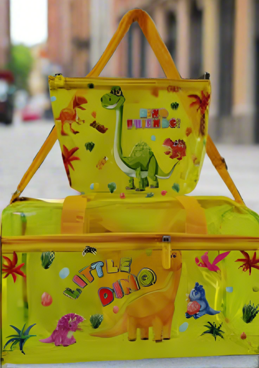 Jelly Duffle Bag With Pouch