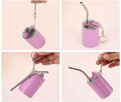 Mini Tumbler Keychain