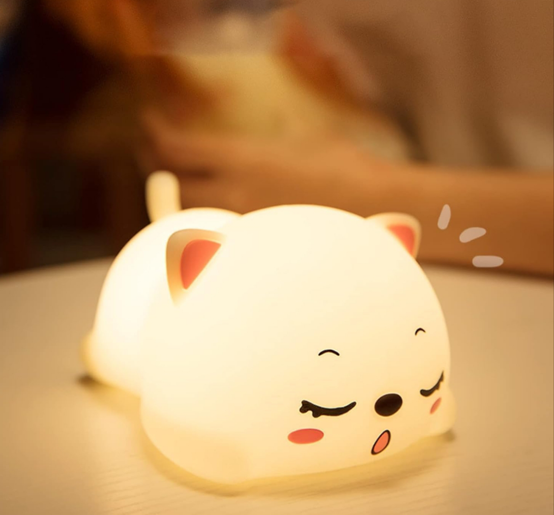 Cat Silicone Lamp