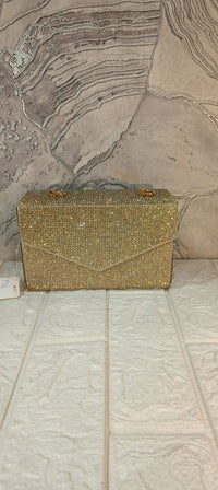 Golden Glitter Purse