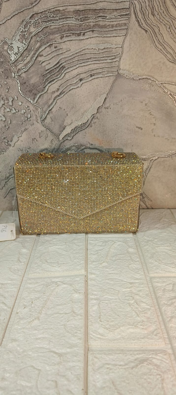 Golden Glitter Purse