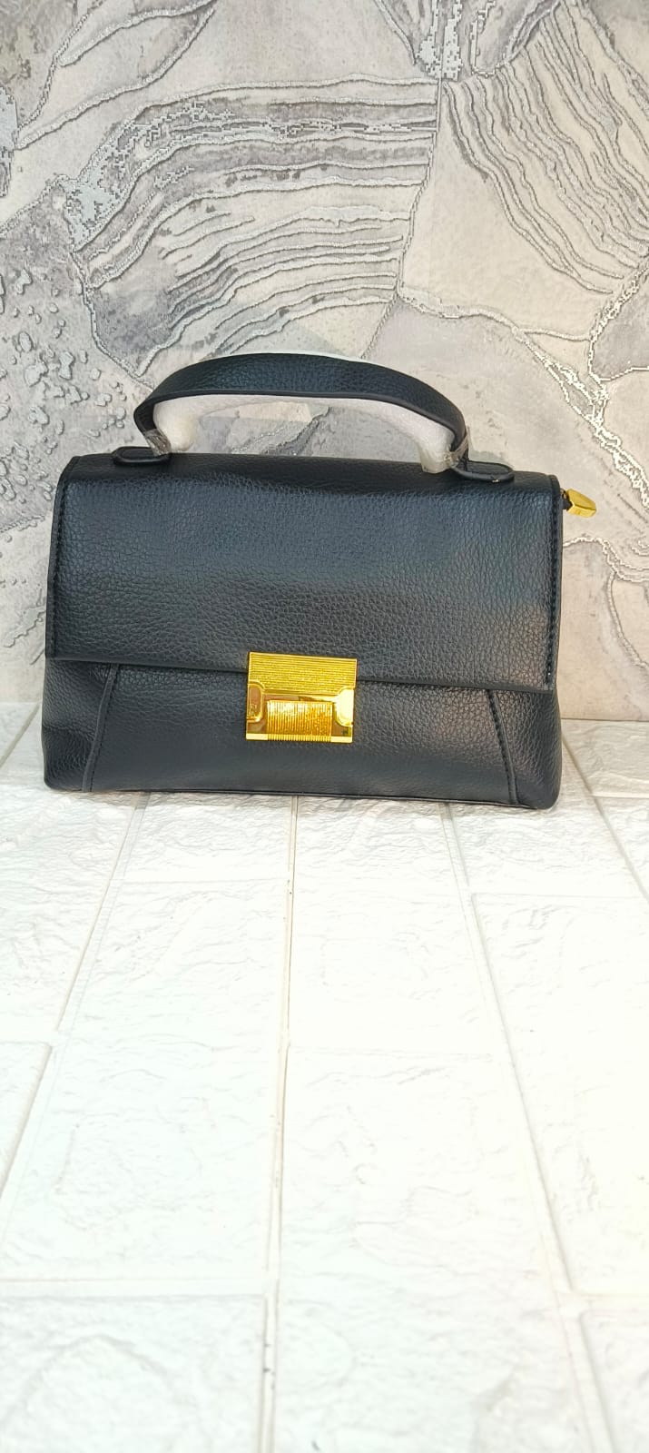 Black Sling And Hand Bag