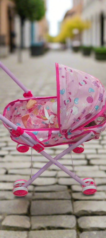 Pram Doll / Doll with Stroller