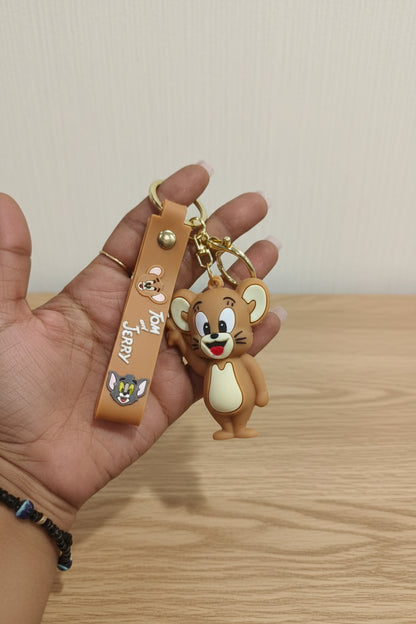 Beautiful Tom and Jerry Key Ring